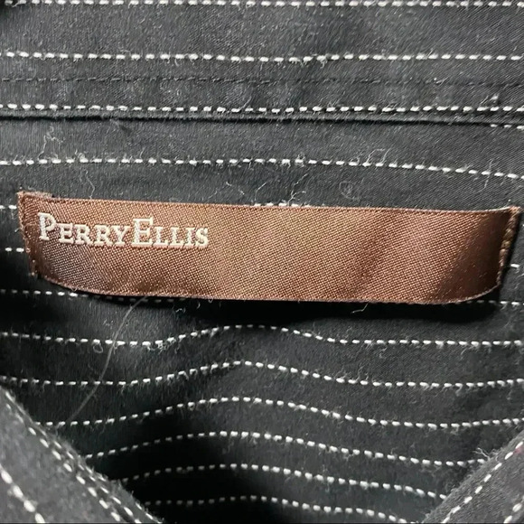 Perry Ellis Shirt Sleeve Casual Button Down Shirt XXL - Picture 2 of 4
